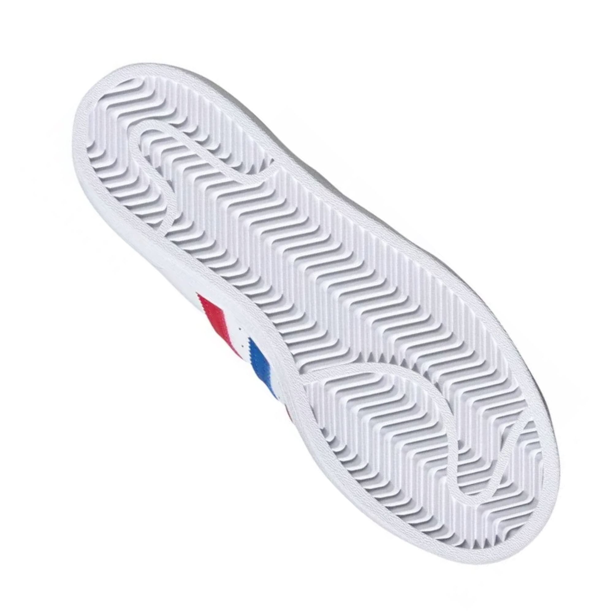 Tenis Adidas Superstar Classic Blanco Azul Rojo Origianles FW5851