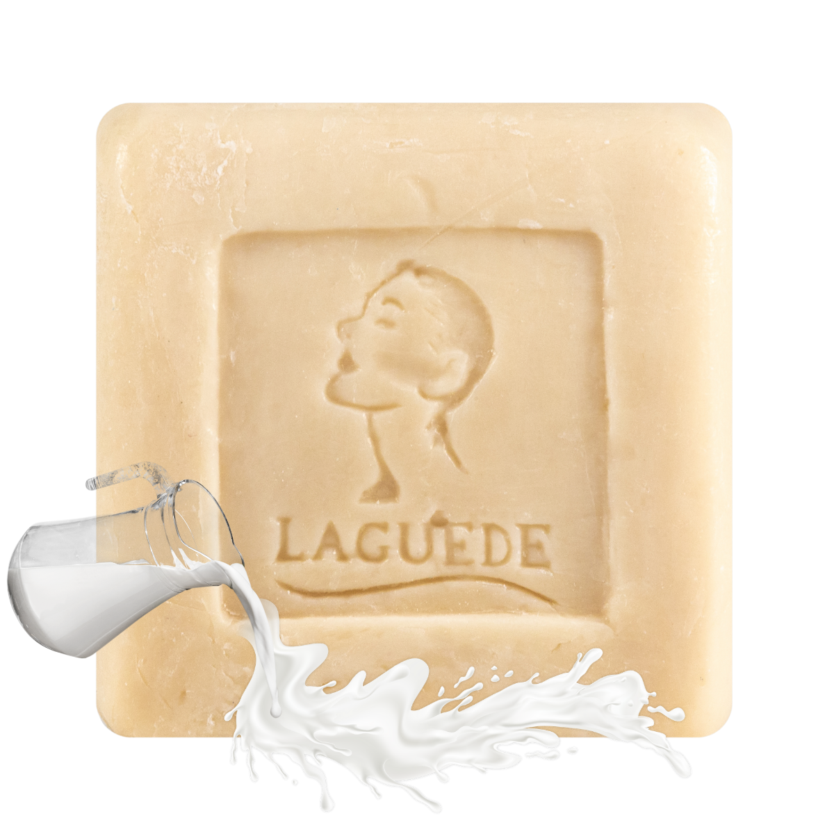 Desodorante Natural Aclarante Despigmentante de Axila libre de Aluminio Gel de Noche Jabon Leche de Burra Laguede