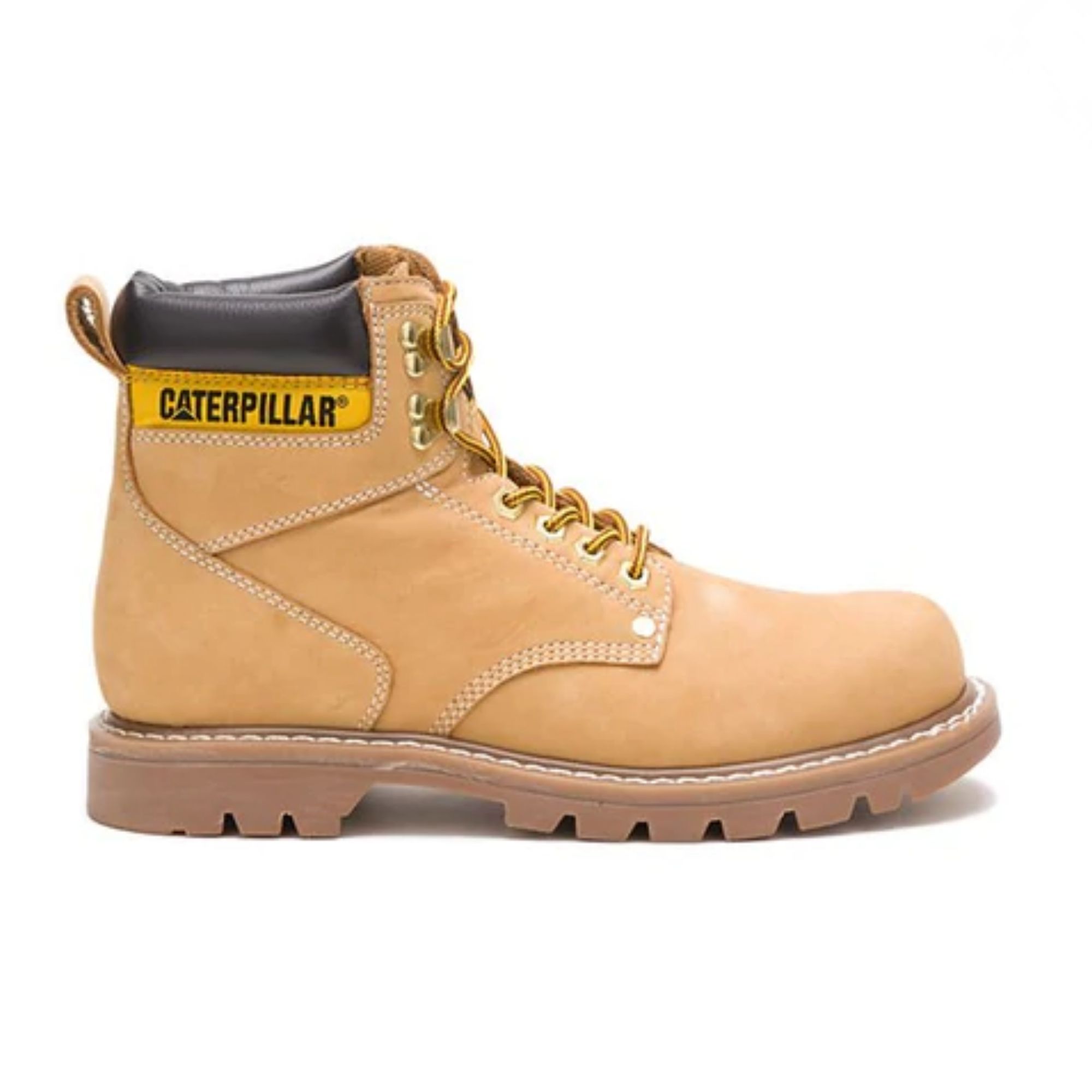 Botas Caterpillar Second Shift Sin Casquillo Miel Hombre Originales P70042