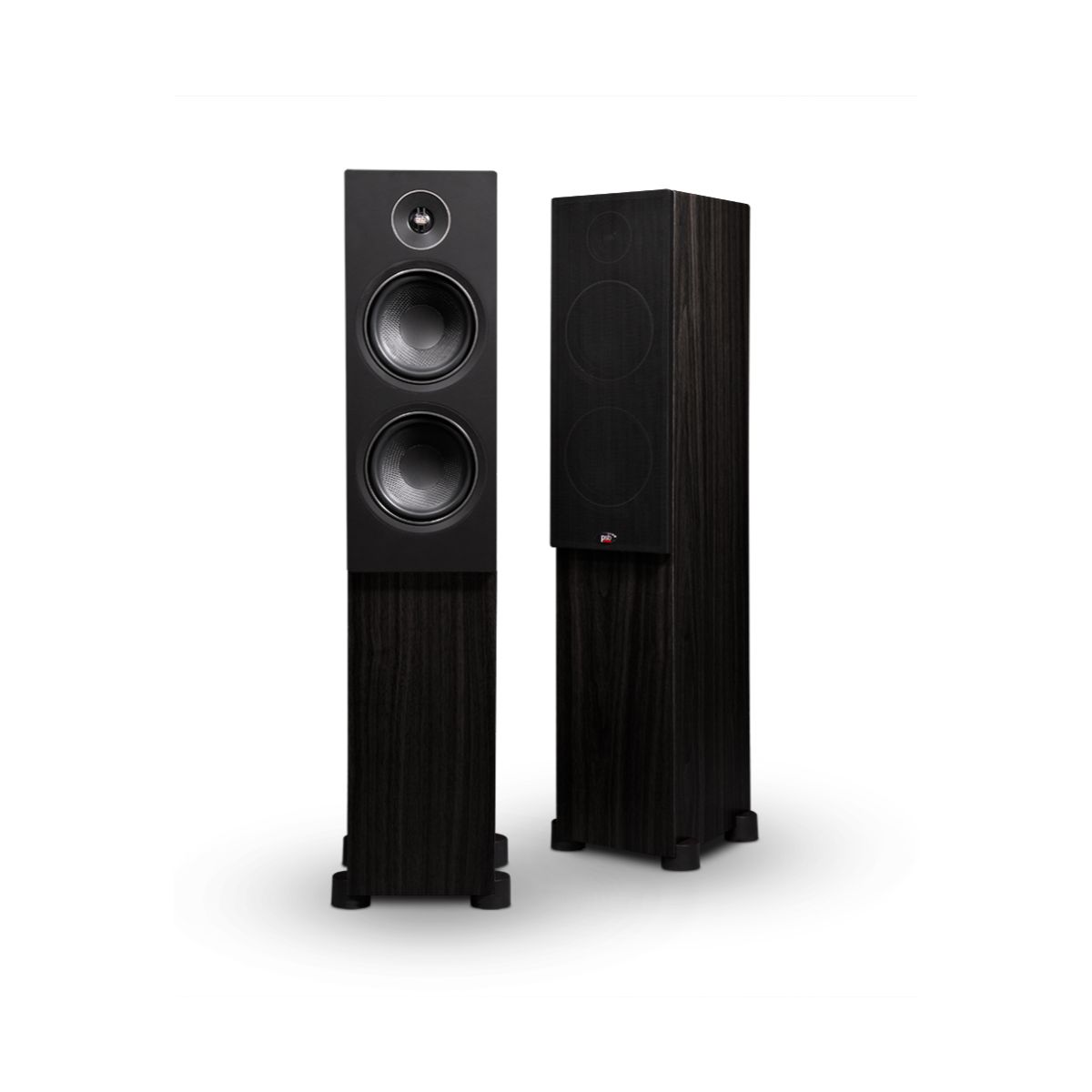 Par Bafles Torre PSB ALPHA T20 Black Ash 3 vías.