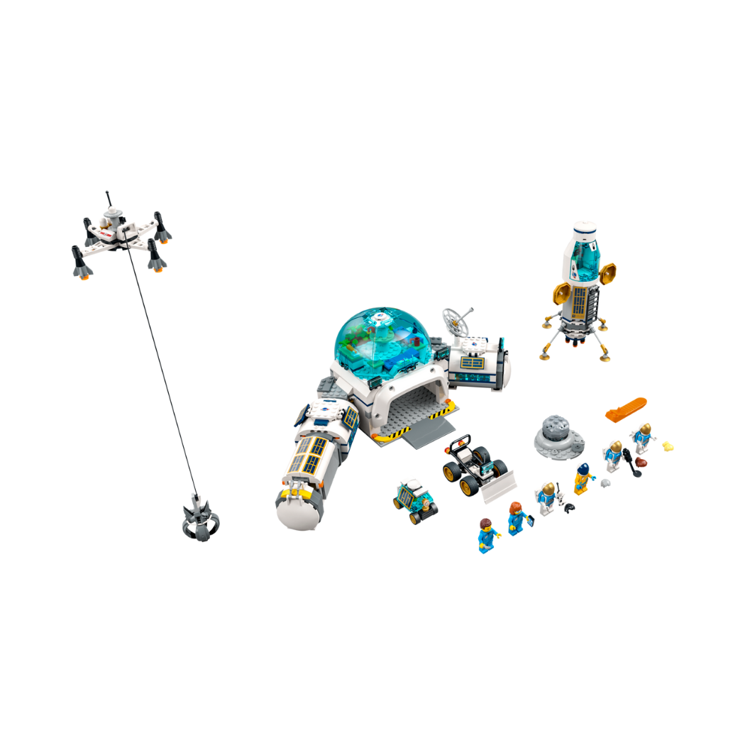 Lego 60350 Base de Investigación Lunar
