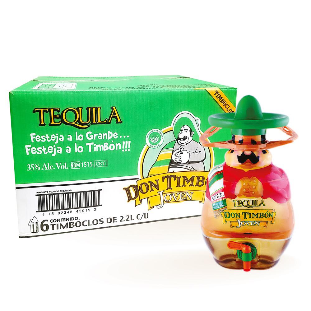 Caja Tequila Don Timbón Joven 2.2L C/u