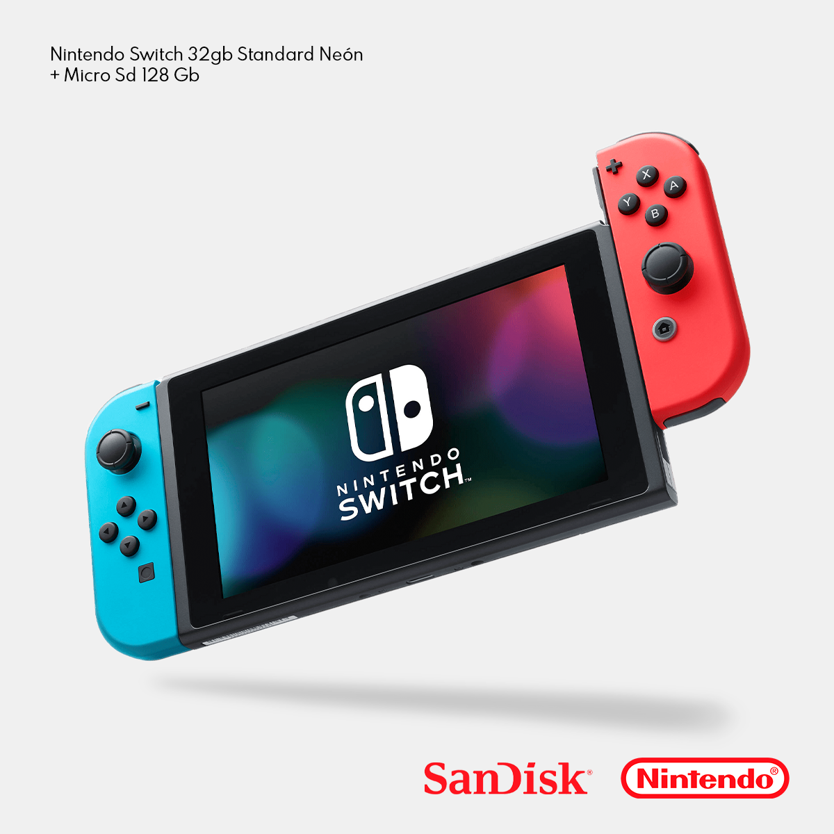 Nintendo Consola Switch Neon 32GB Version 1.1 - Standard Edition