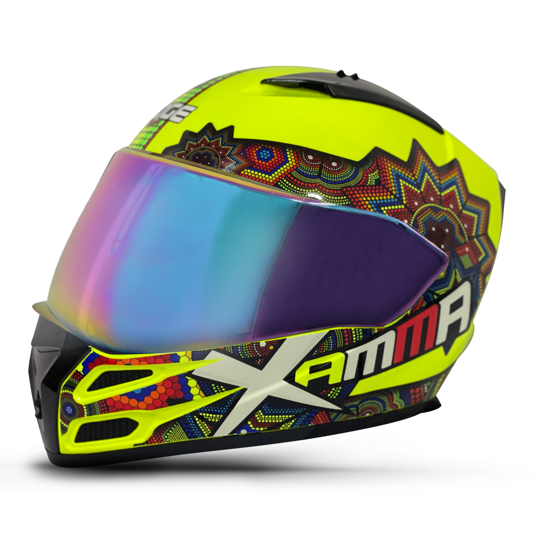 CASCO Motocicleta INTEGRAL FORZA XAMMA Marca EDGE MOTORCYCLE