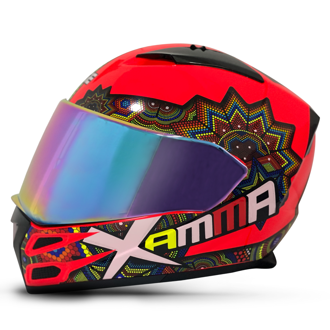 CASCO Motocicleta INTEGRAL FORZA XAMMA Marca EDGE MOTORCYCLE
