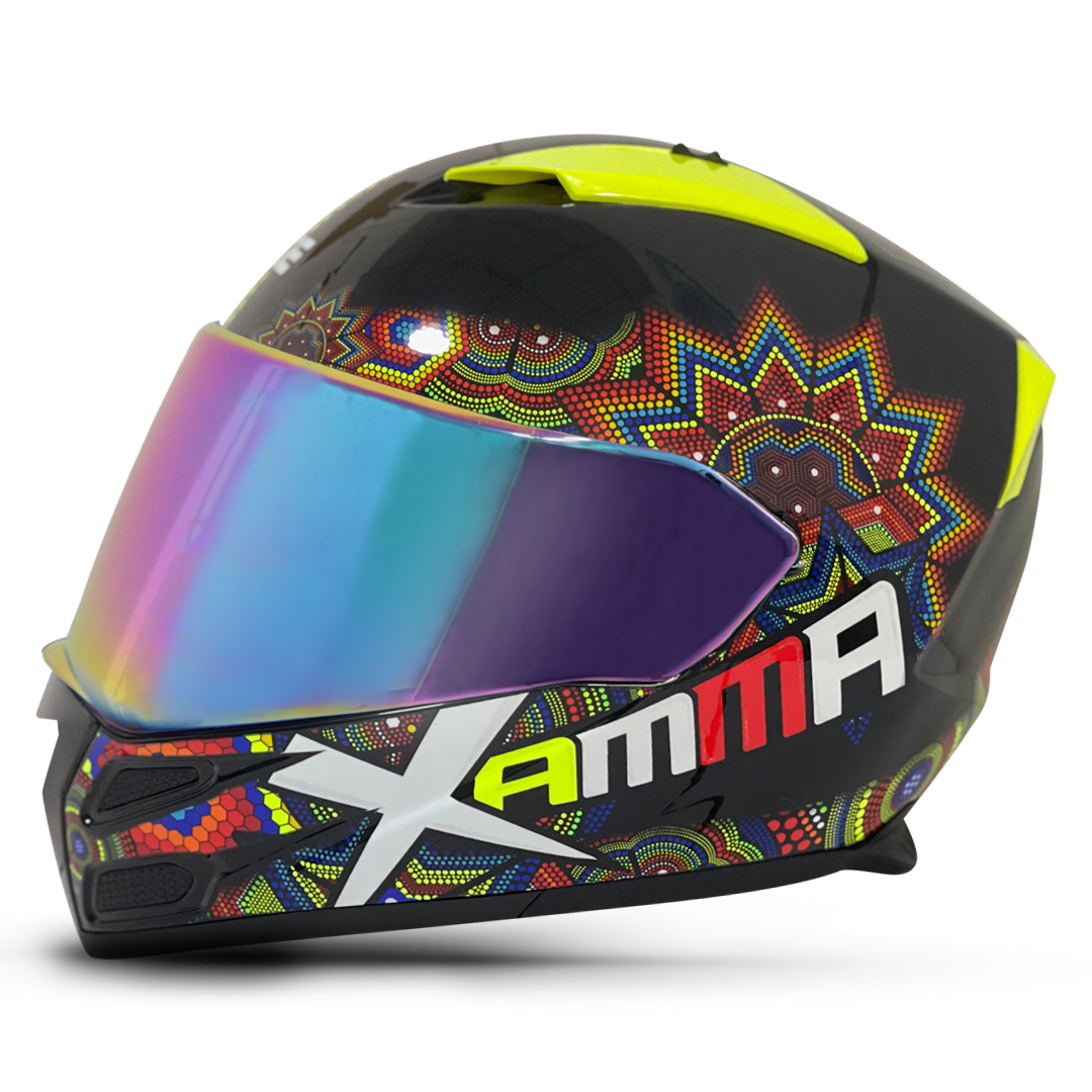 CASCO Motocicleta INTEGRAL FORZA XAMMA Marca EDGE MOTORCYCLE