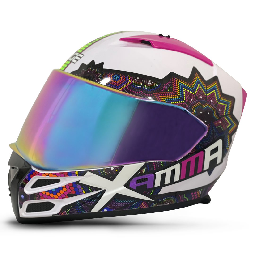 CASCO Motocicleta INTEGRAL FORZA XAMMA Marca EDGE MOTORCYCLE