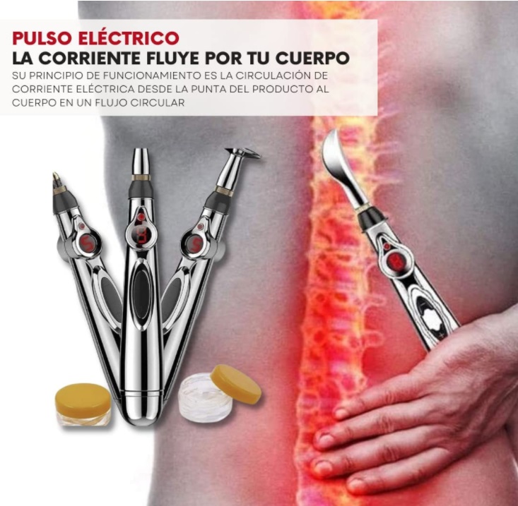 Pluma de Masaje Acupuntura Electrónica