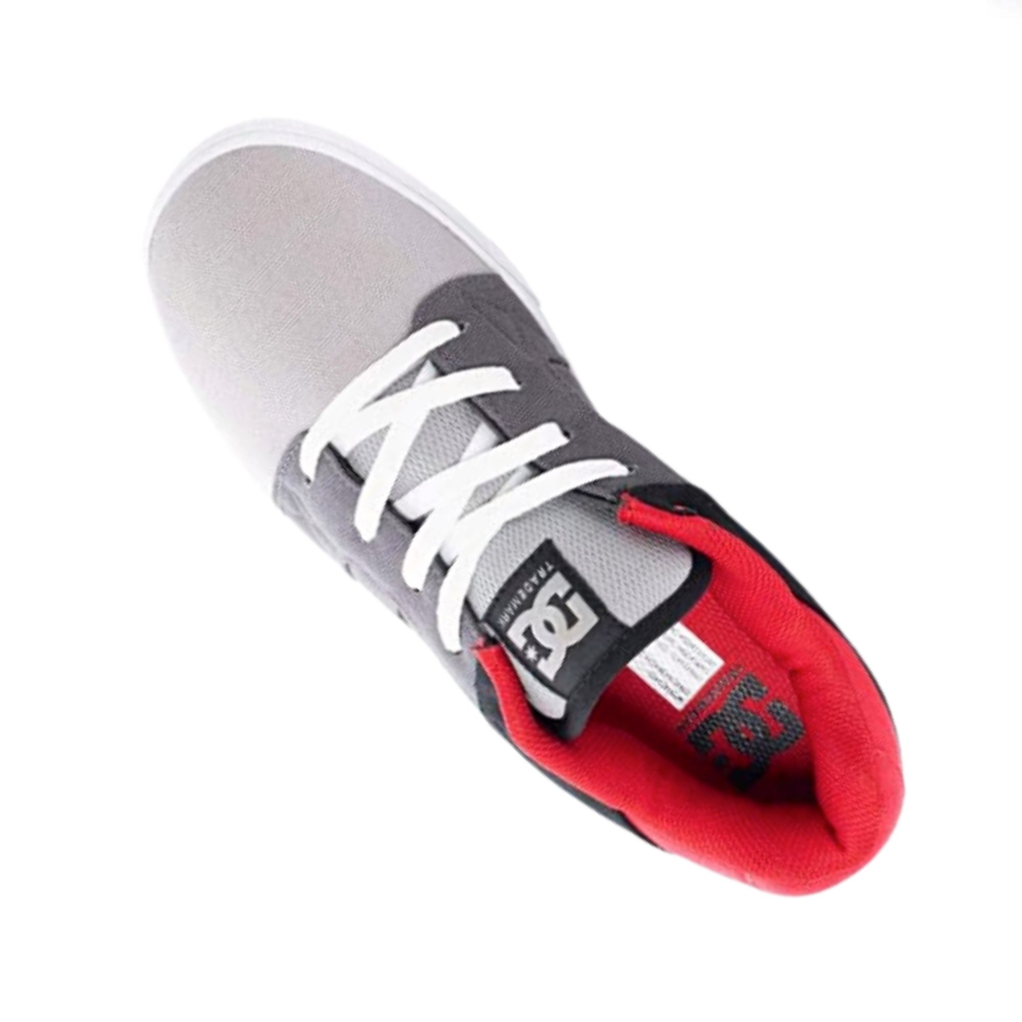 Tenis DC Shoes Method TX Gris Rojo Hombre Originales 100238XSKR