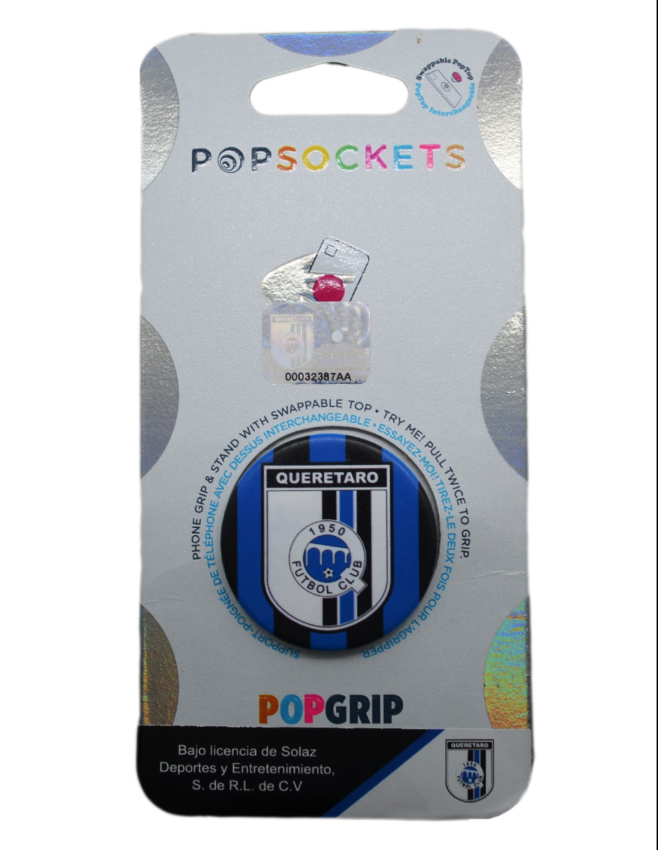 Soporte PopSocket Liga MX Querétaro Escudo