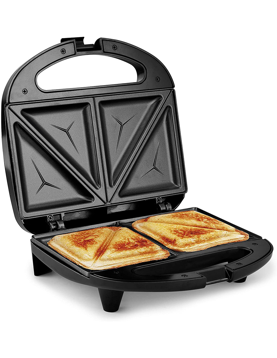 Sandwichera Elite Gourmet ESM-2207 de dos piezas Negro