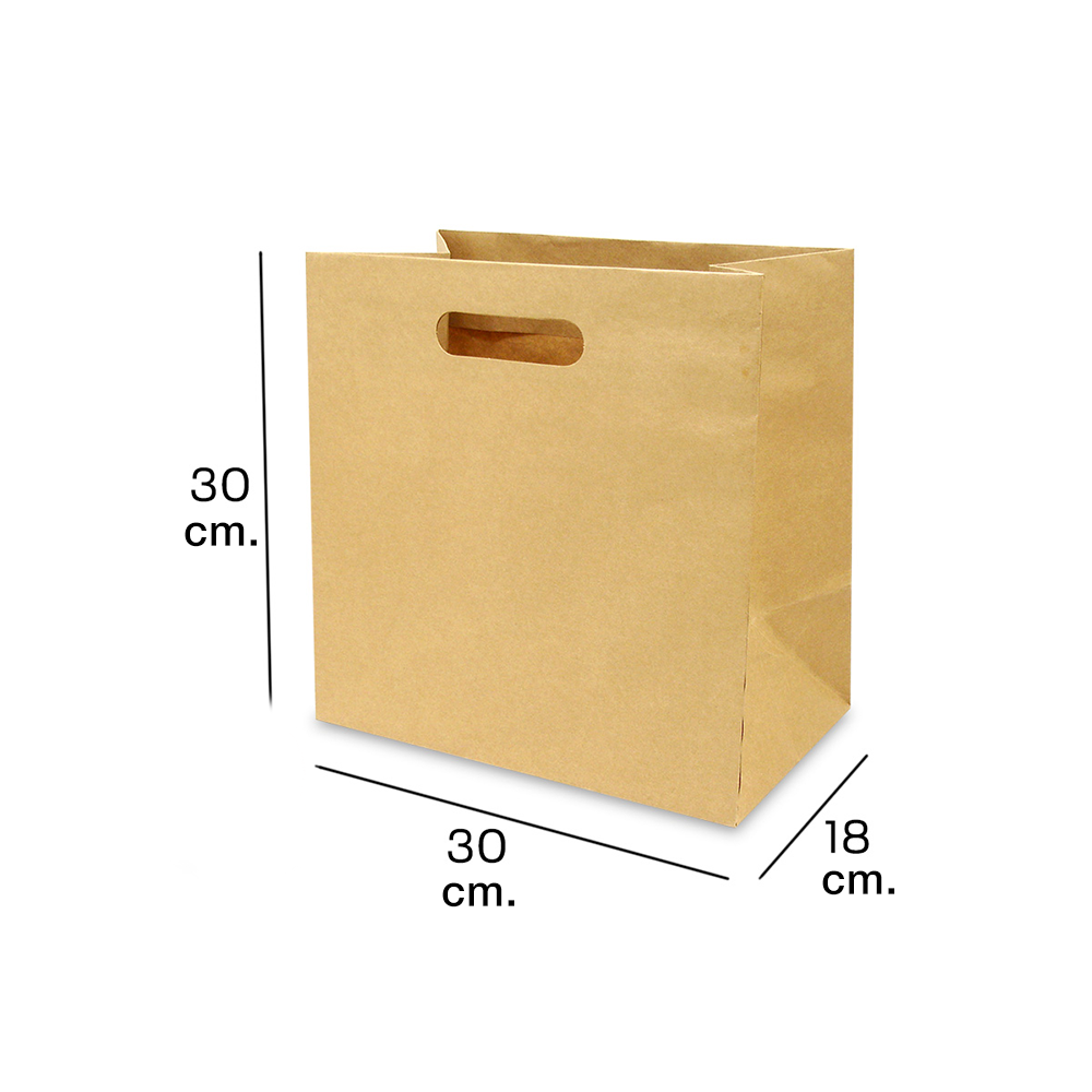 Bolsa compostable mediana para Envíos 33 x 40 cm Cyan