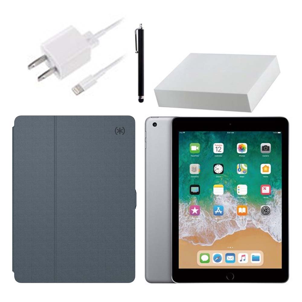 Apple iPad 9.7 WiFi 32GB Space Gray con funda y lapiz Reacondicionado