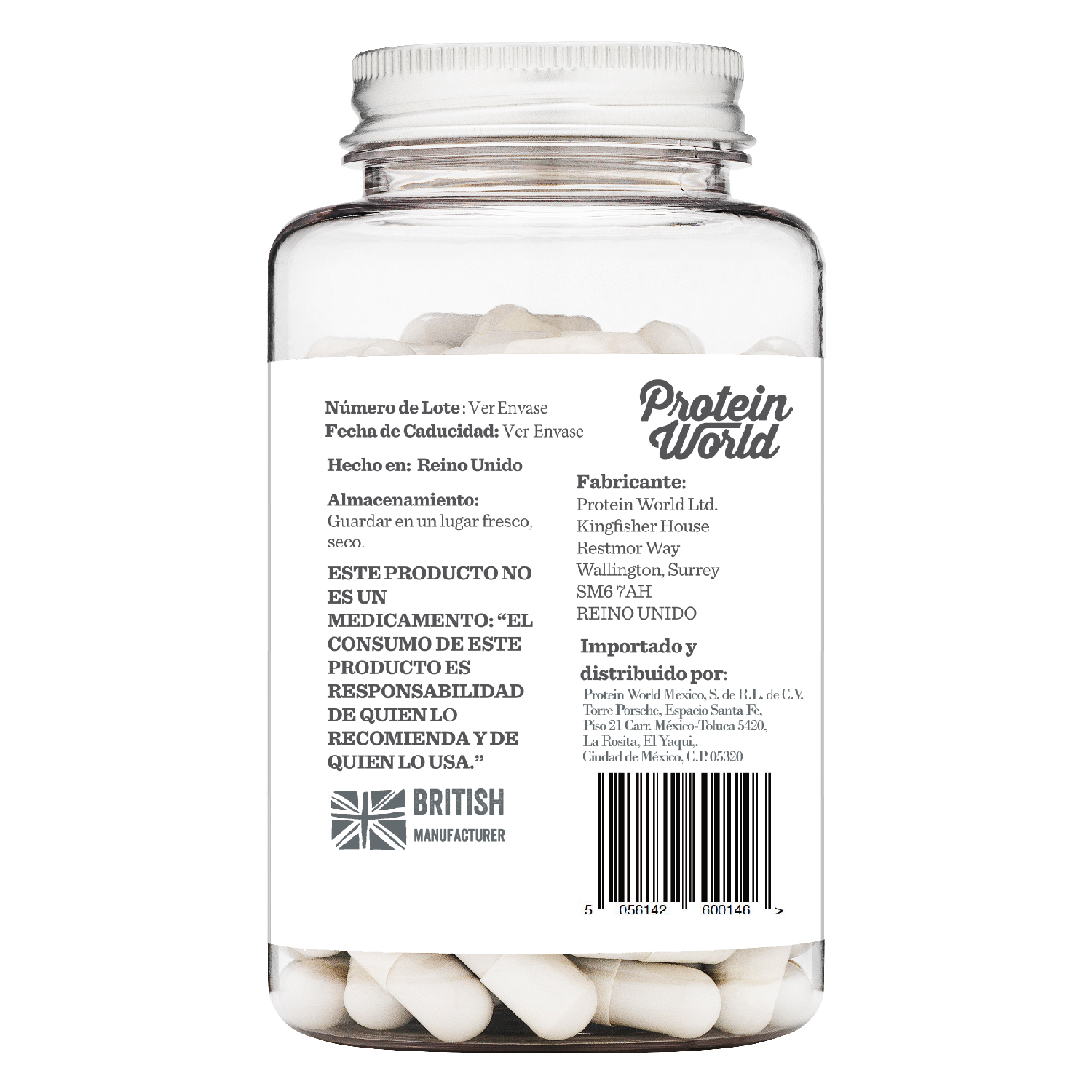 Protein World Cápsulas Hunger Buster Frasco con 90 cápsulas