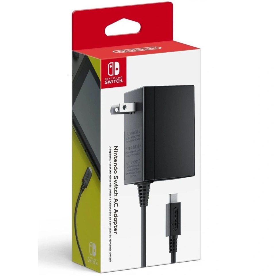 Cargador Nintendo Switch Original Nuevo Y Sellado