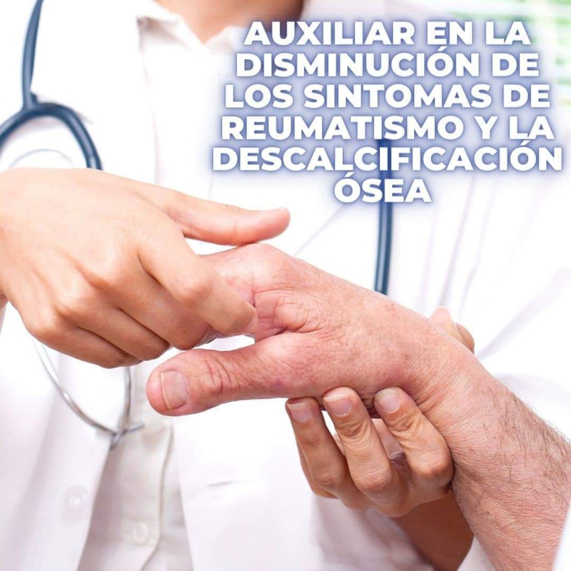 Art-Flx articulaciones, con Cúrcuma, Ajo,Jengibre,Calcio, Frasco de 60 capsulas