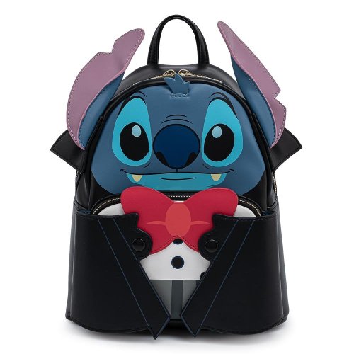  Loungefly Mini mochila Disney Stitch, Azul, Mochila : Ropa,  Zapatos y Joyería