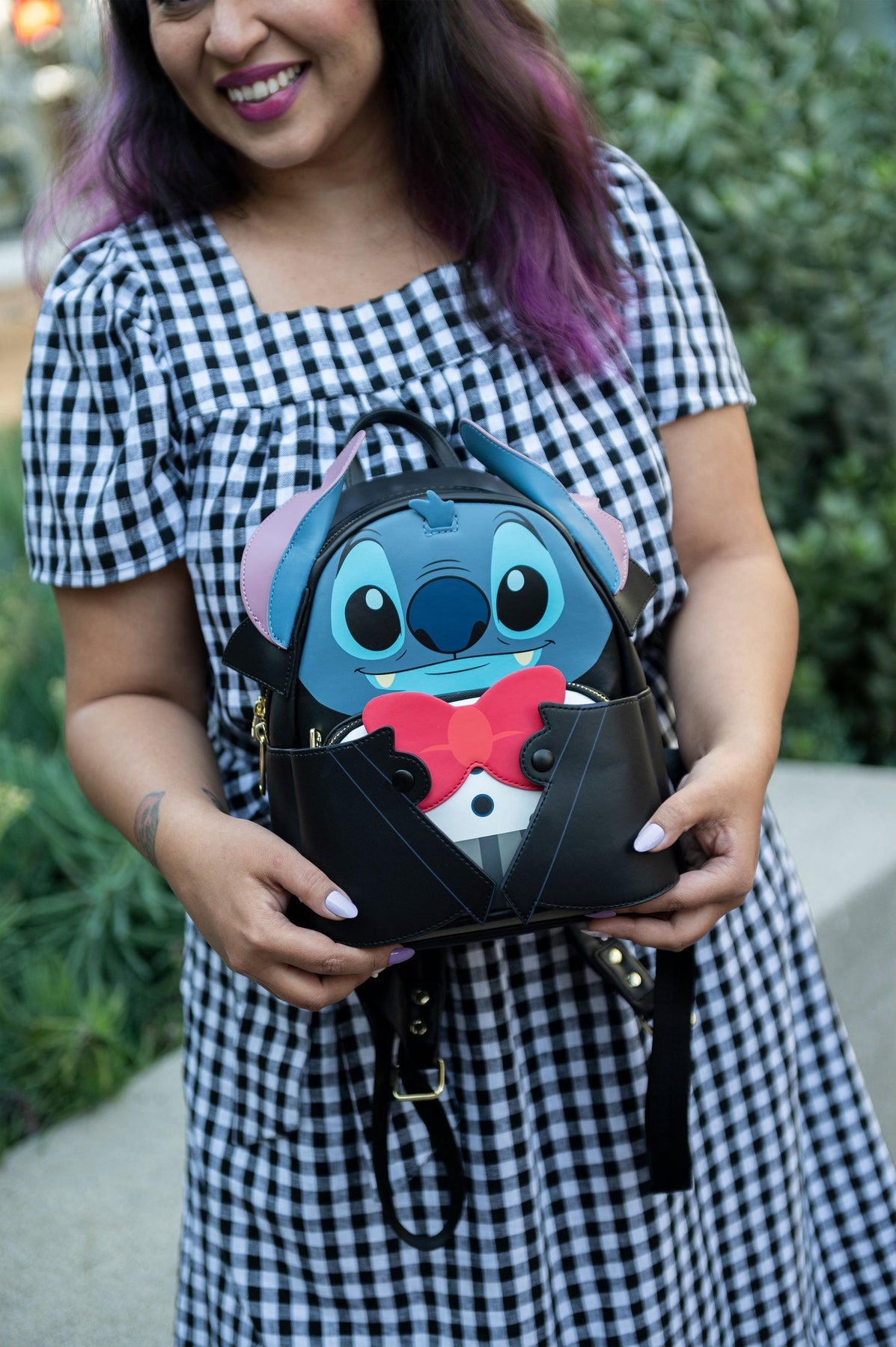 Lilo y Stitch Loungefly Bolso Mini Back Pack Mochila Vampiro Stitch