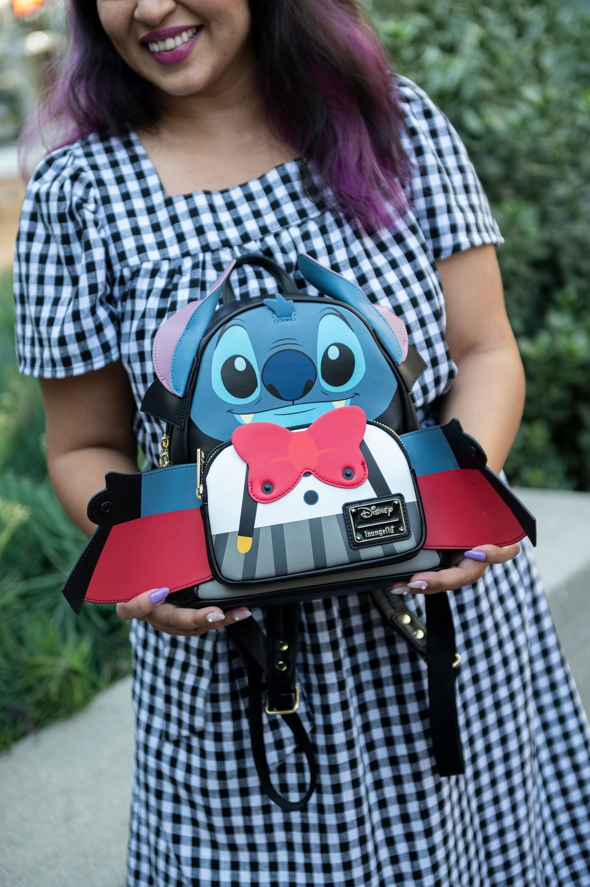 Lilo y Stitch Loungefly Bolso Mini Back Pack Mochila Vampiro Stitch