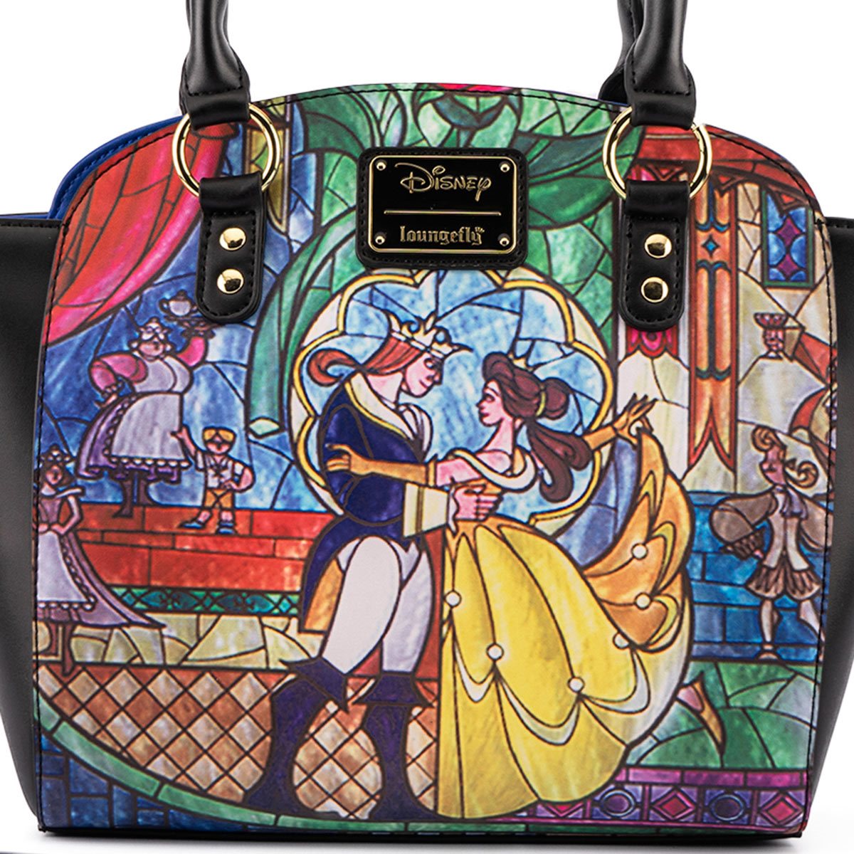 Bella & Bestia Loungefly Crossbody Castillo de Bella Bolso Cruzado Disney