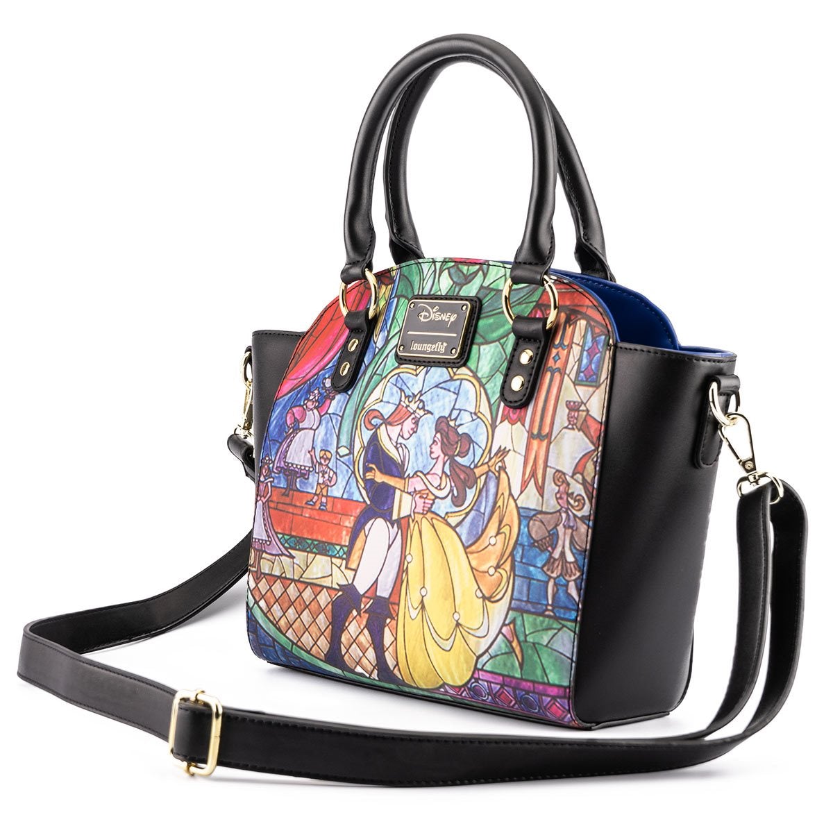 Bella & Bestia Loungefly Crossbody Castillo de Bella Bolso Cruzado Disney