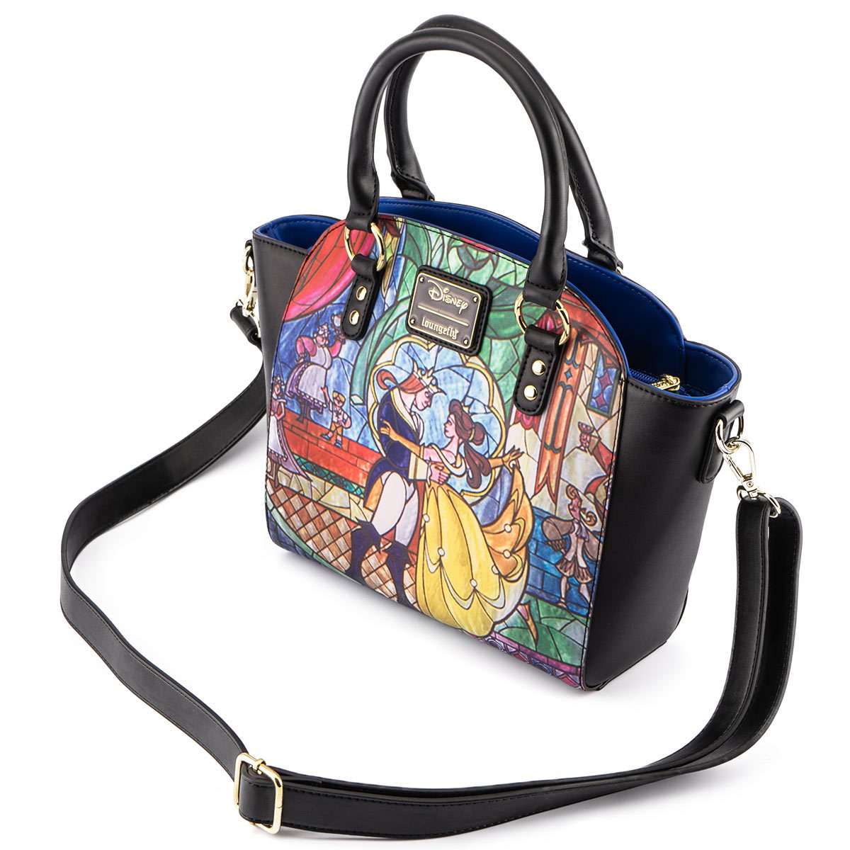 Bella & Bestia Loungefly Crossbody Castillo de Bella Bolso Cruzado Disney