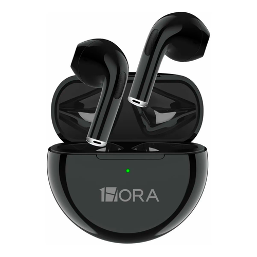 Audifonos Inalámbricos In-ear Manos Libres Aut119 1 Hora Con Bluetooth 5.0  Diseño Ergonómico Color Negro
