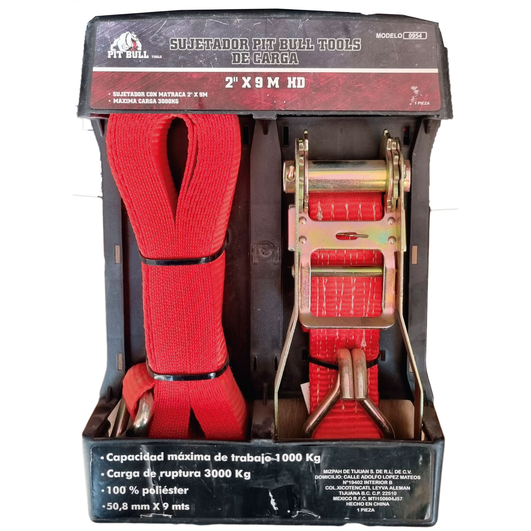 Cinchos Banda Matraca 1 Juego Pitbull 0954