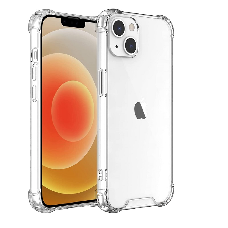 Mica más Funda IPhone 13 Transparente Anti golpes 