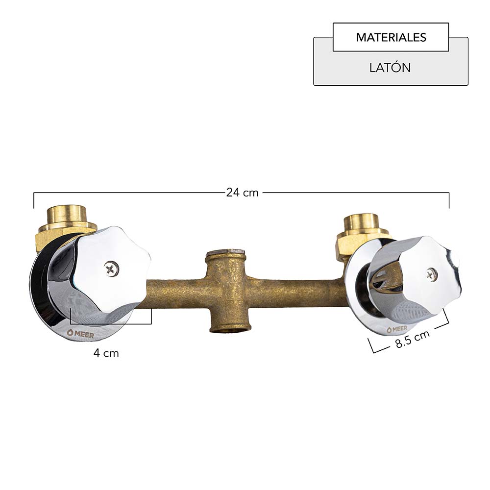 CNX Mezcladora Para Regadera Con Tapón.