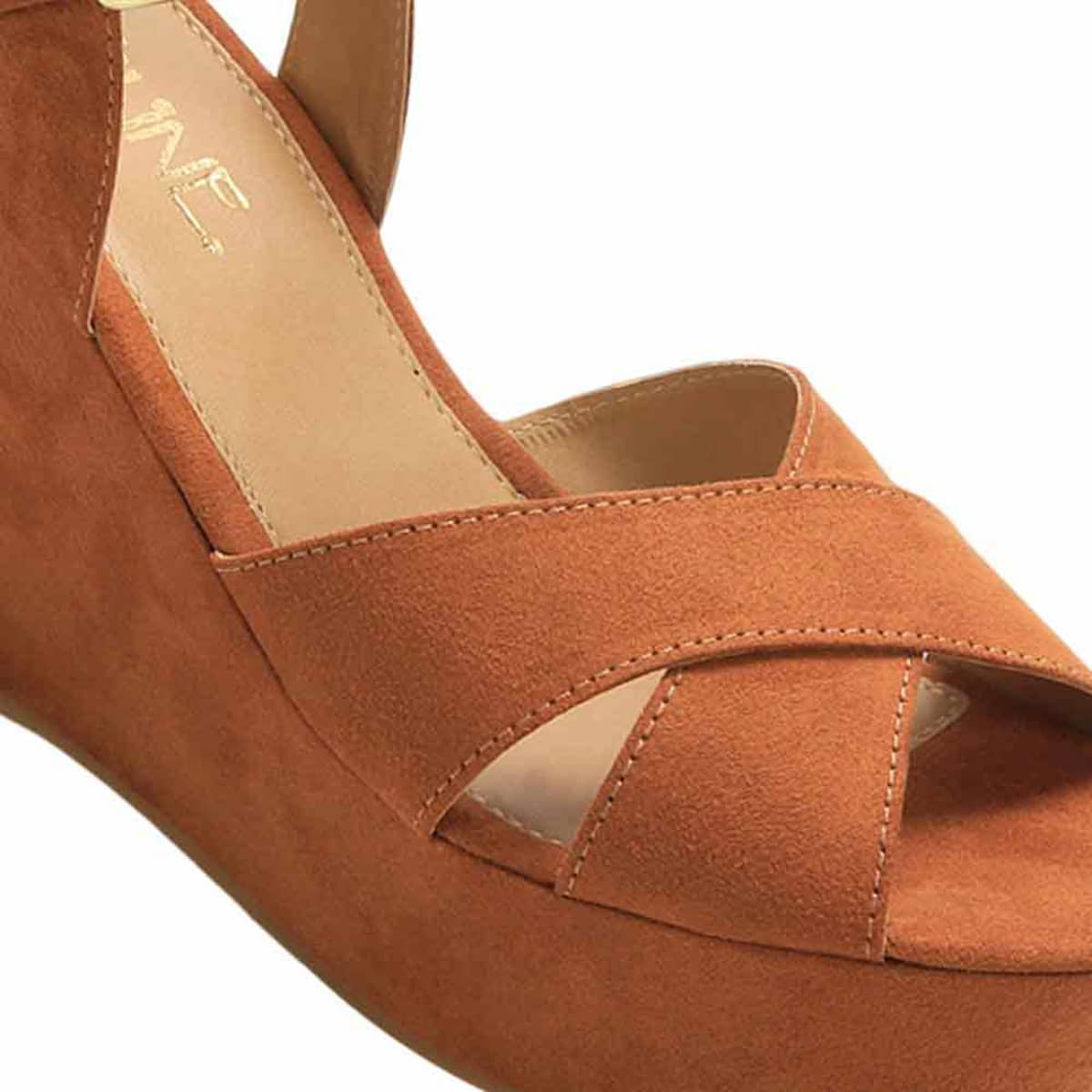 Kit de 2 pares de sandalias casuales para mujer marca Vi Line, rojas y cafés mod. 992778