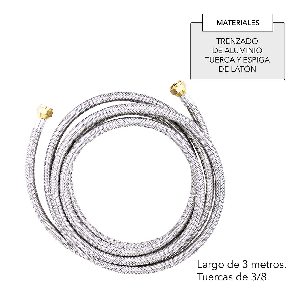 CNX Manguera Flexible de uso General 3/8 x 300 CM