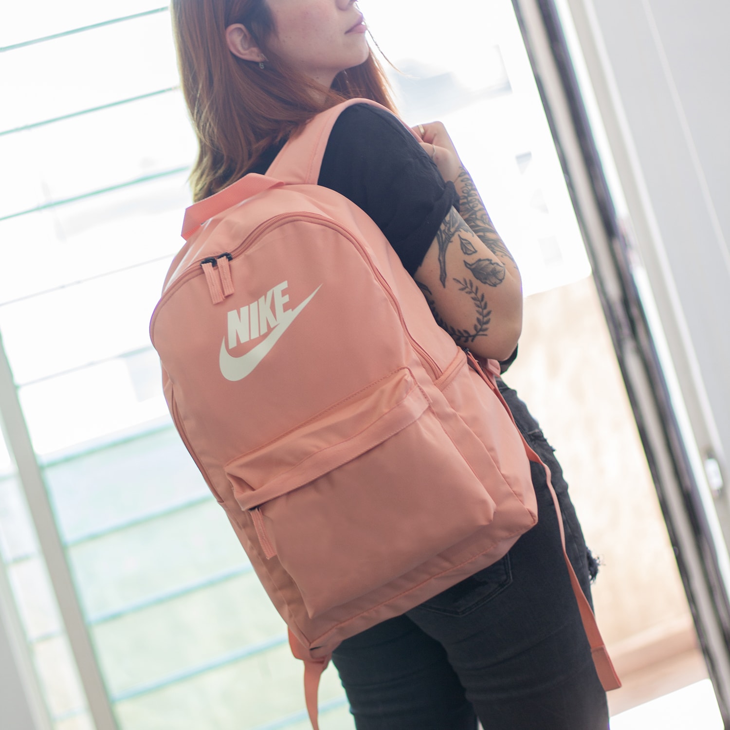 Mochila Nike Heritage - DC4244824 - Rosa - Unisex 