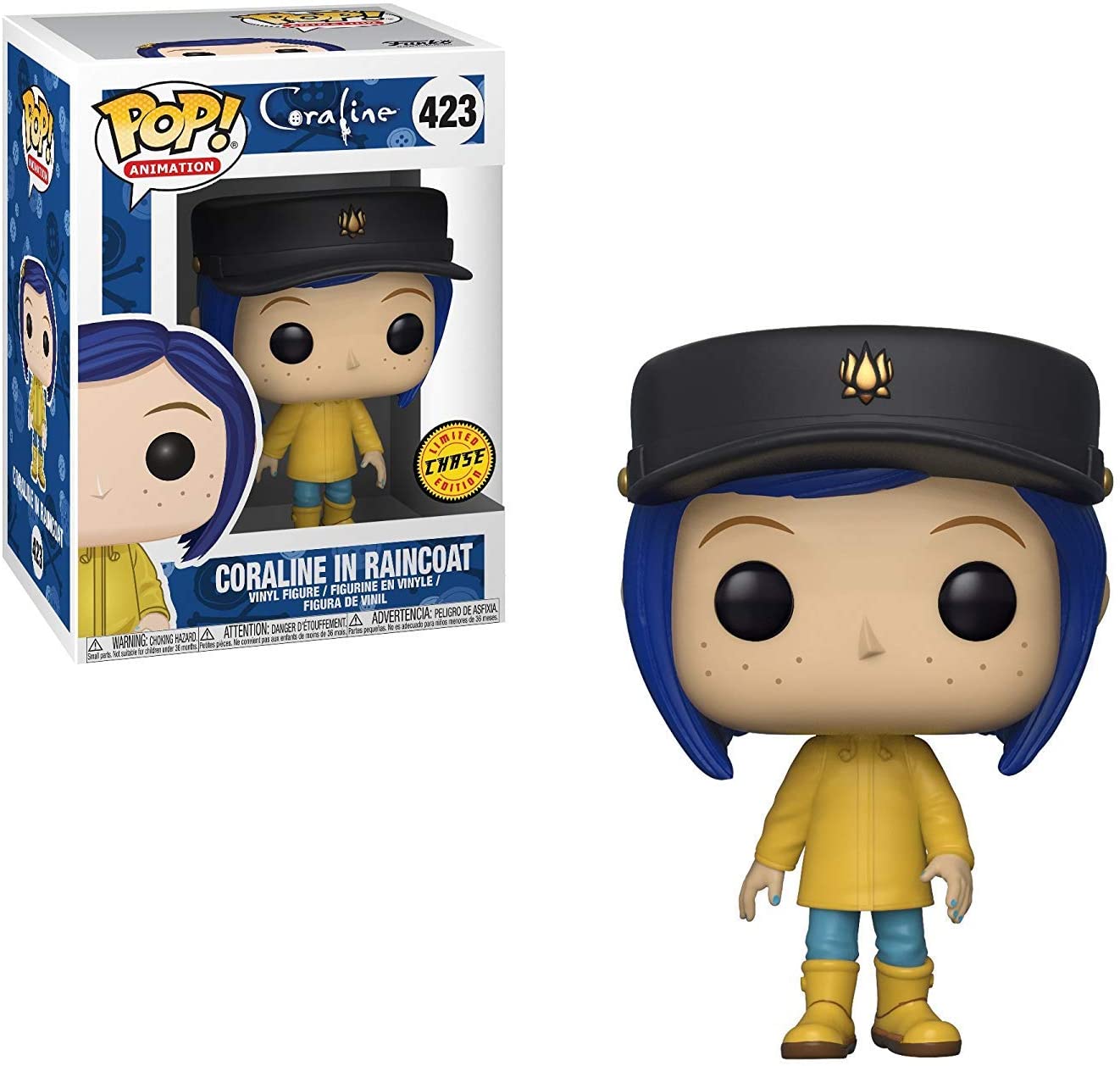 Funko Pop! - Coraline In Raincoat - Coraline Chase #423