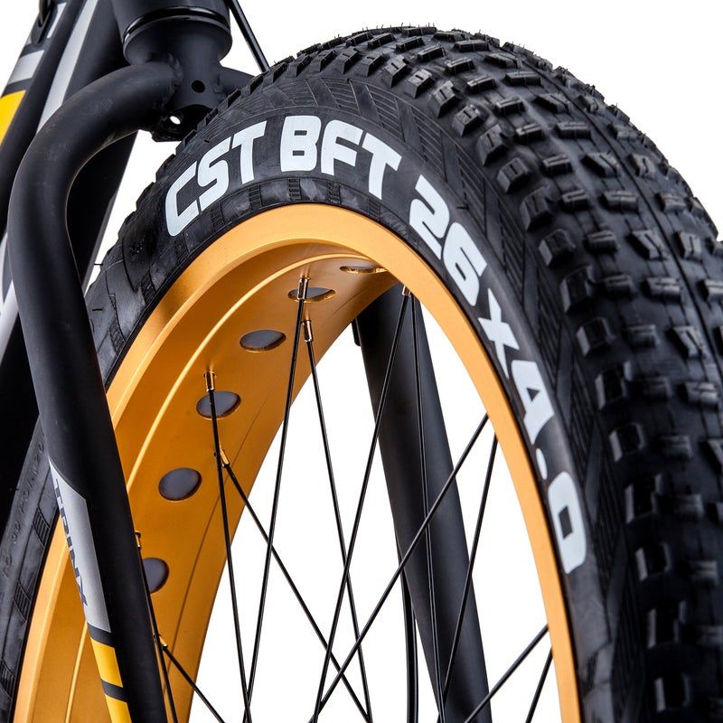 Bicicleta Montaña 26 Aluminio Fat Bike Trinx Tiger 7v Shimano D-brake