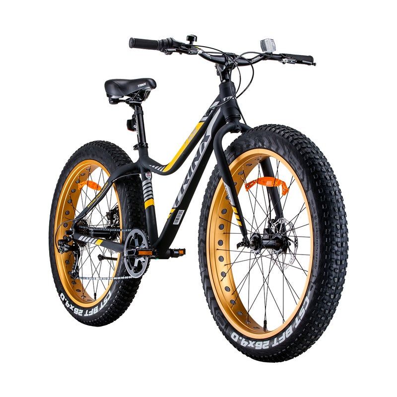 Bicicleta Montaña 26 Aluminio Fat Bike Trinx Tiger 7v Shimano D-brake