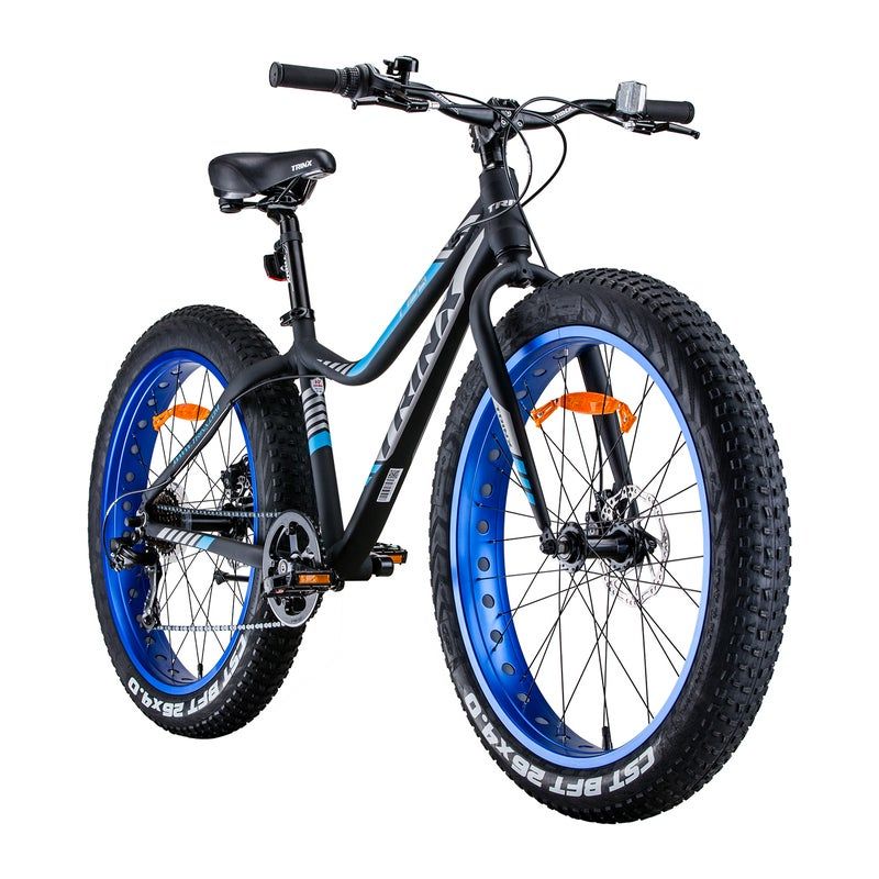 Bicicleta Montaña 26 Aluminio Fat Bike Trinx Tiger 7v Shimano D-brake