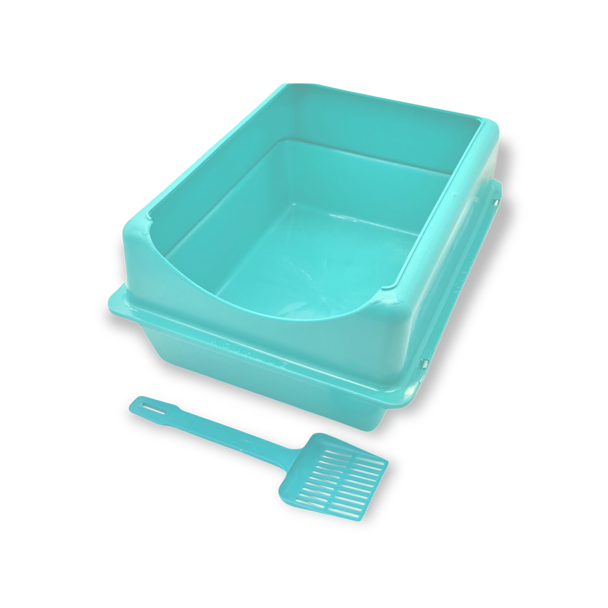 Arenero Grande para Gato con Extensión + Palita 45x34x21Cm