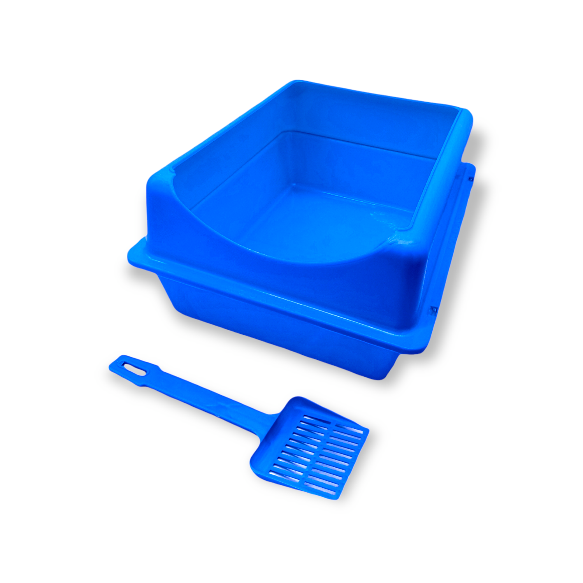 Arenero Grande para Gato con Extensión + Palita 45x34x21Cm