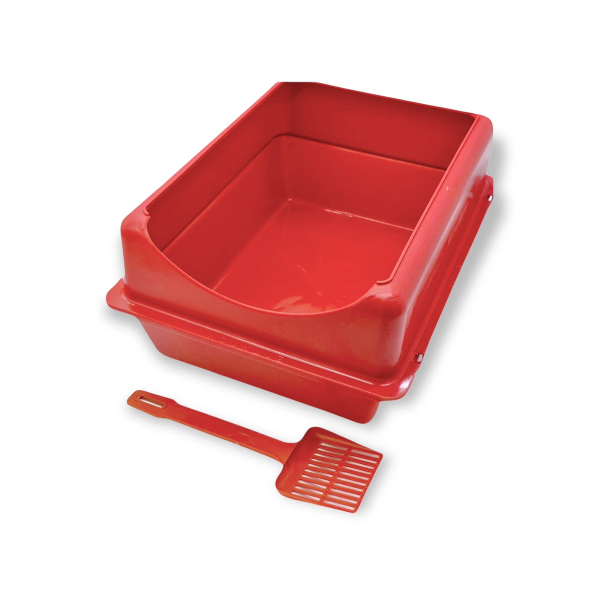 Arenero Grande para Gato con Extensión + Palita 45x34x21Cm