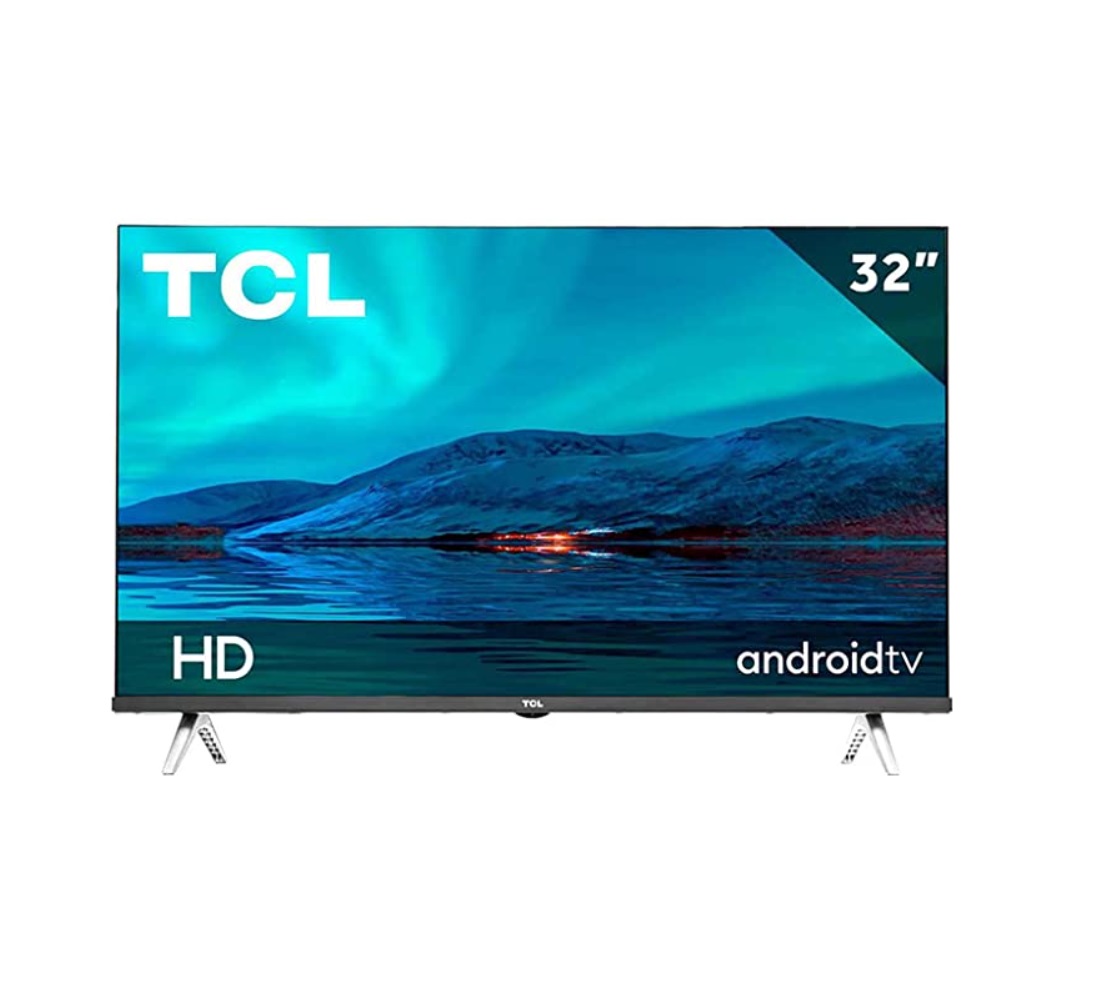 PANTALLA 32 PULGADAS SMART TV TCL 32A345  LED ANDROID TV CON CONTROL REMOTO CONTROLADO POR VOZ 
