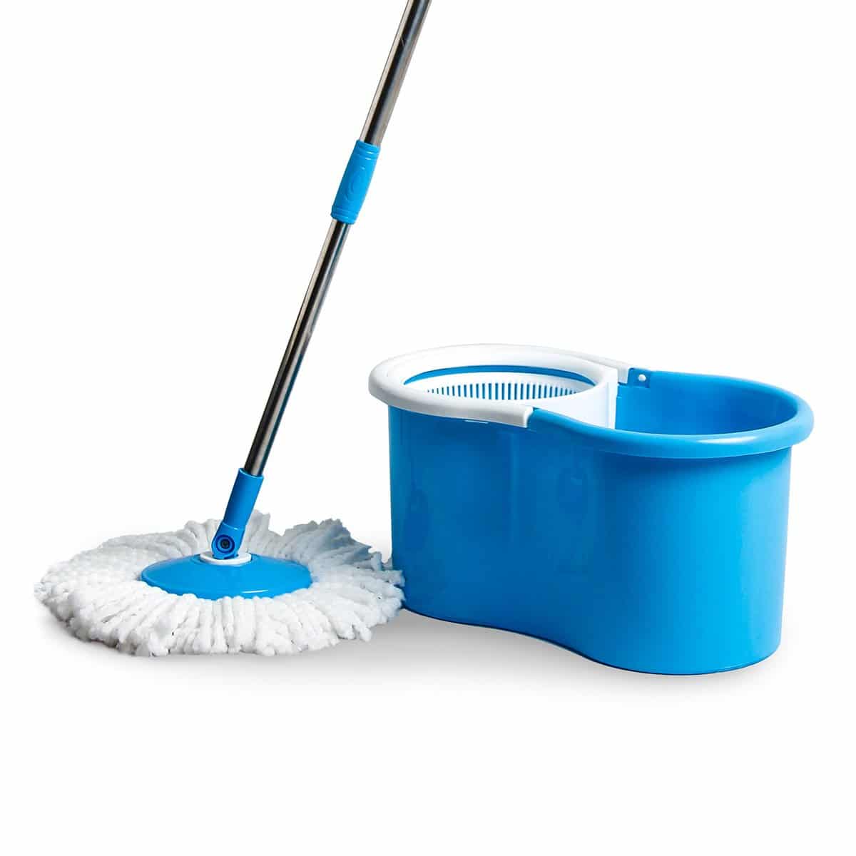 Trapeador Magico Magic Mop Giratorio Exprimidor 360 Con Cubeta