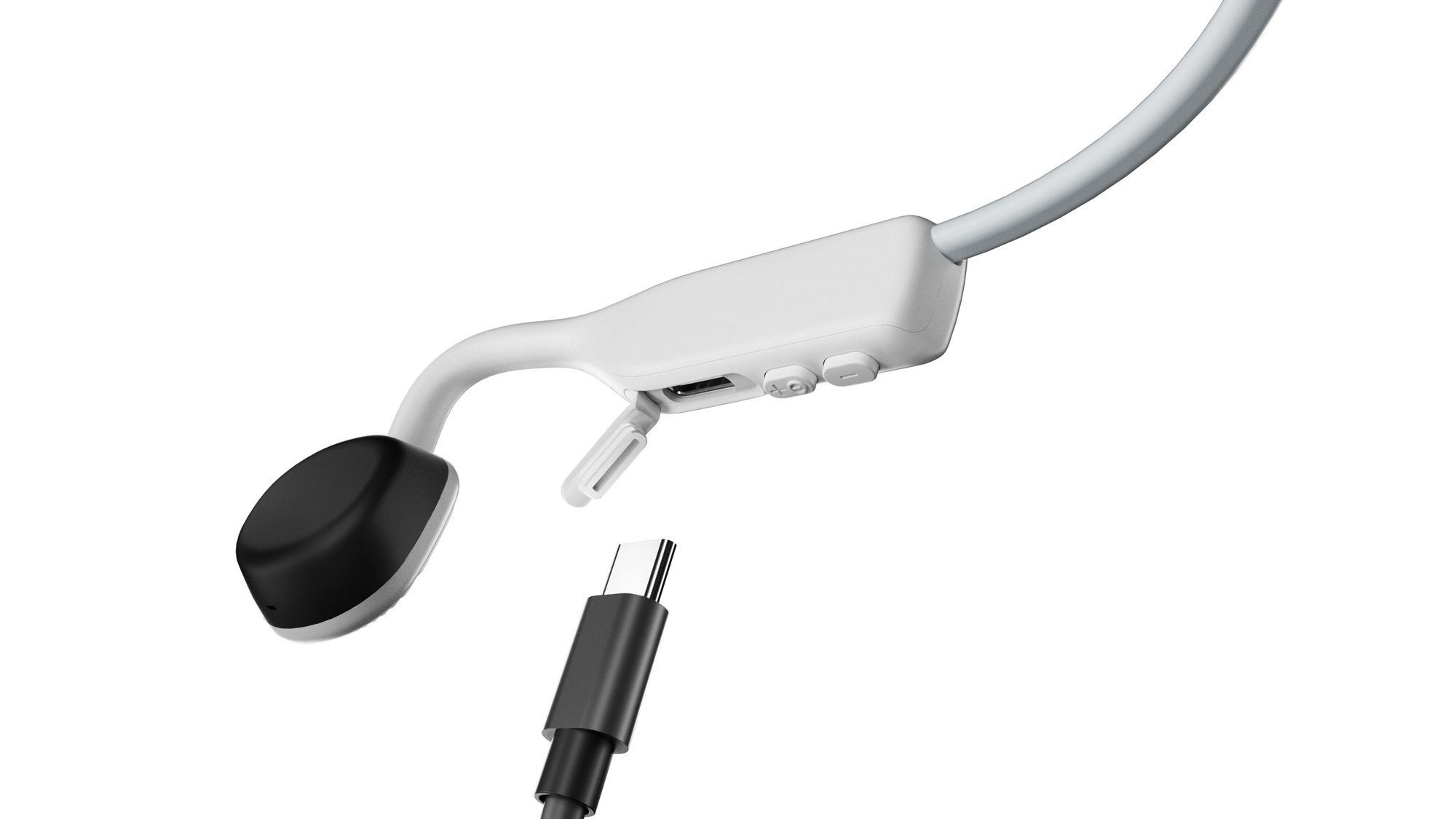 Audífonos Shokz OpenMove Conduccion Ósea Blanco