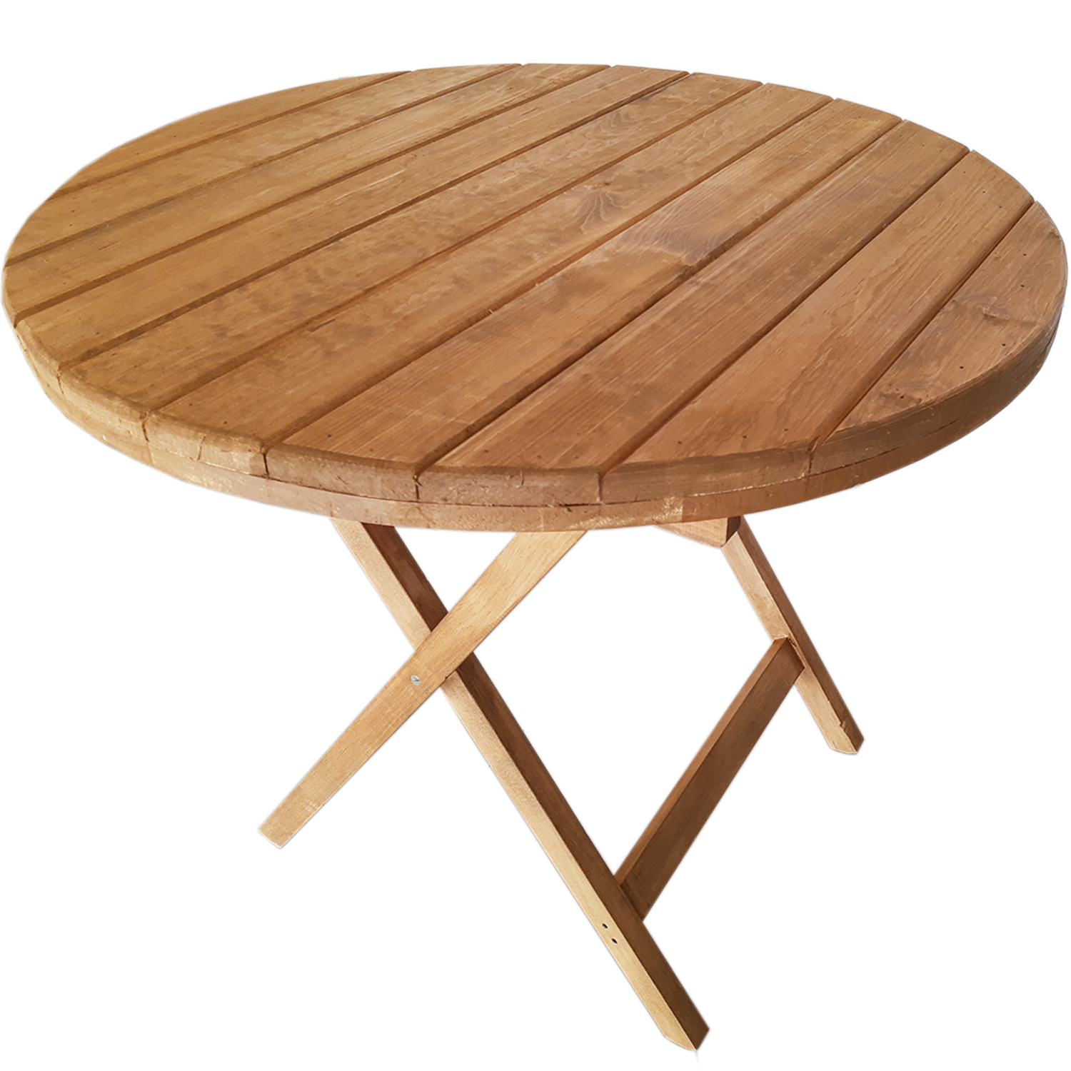 Mesa Redonda Modelo Del Bosque, 90diam . Rústico Tratable . Leer Descripción