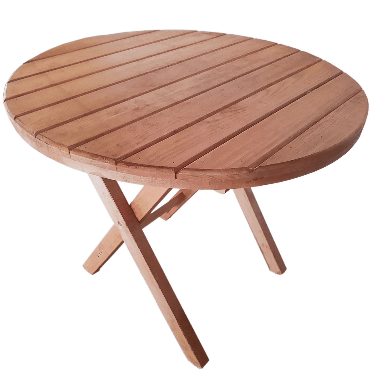 Mesa Redonda Modelo Del Bosque, 90diam . Rústico Tratable . Leer Descripción