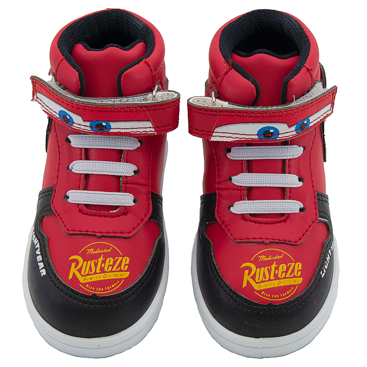 Tenis Bota Niño Cars Rayo Mcqueen Dodge Disney 14-19 Rojo