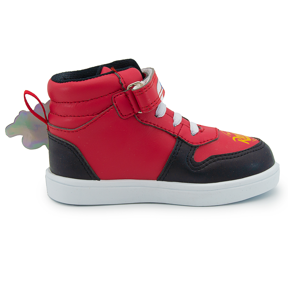 Tenis Bota Niño Cars Rayo Mcqueen Dodge Disney 14-19 Rojo