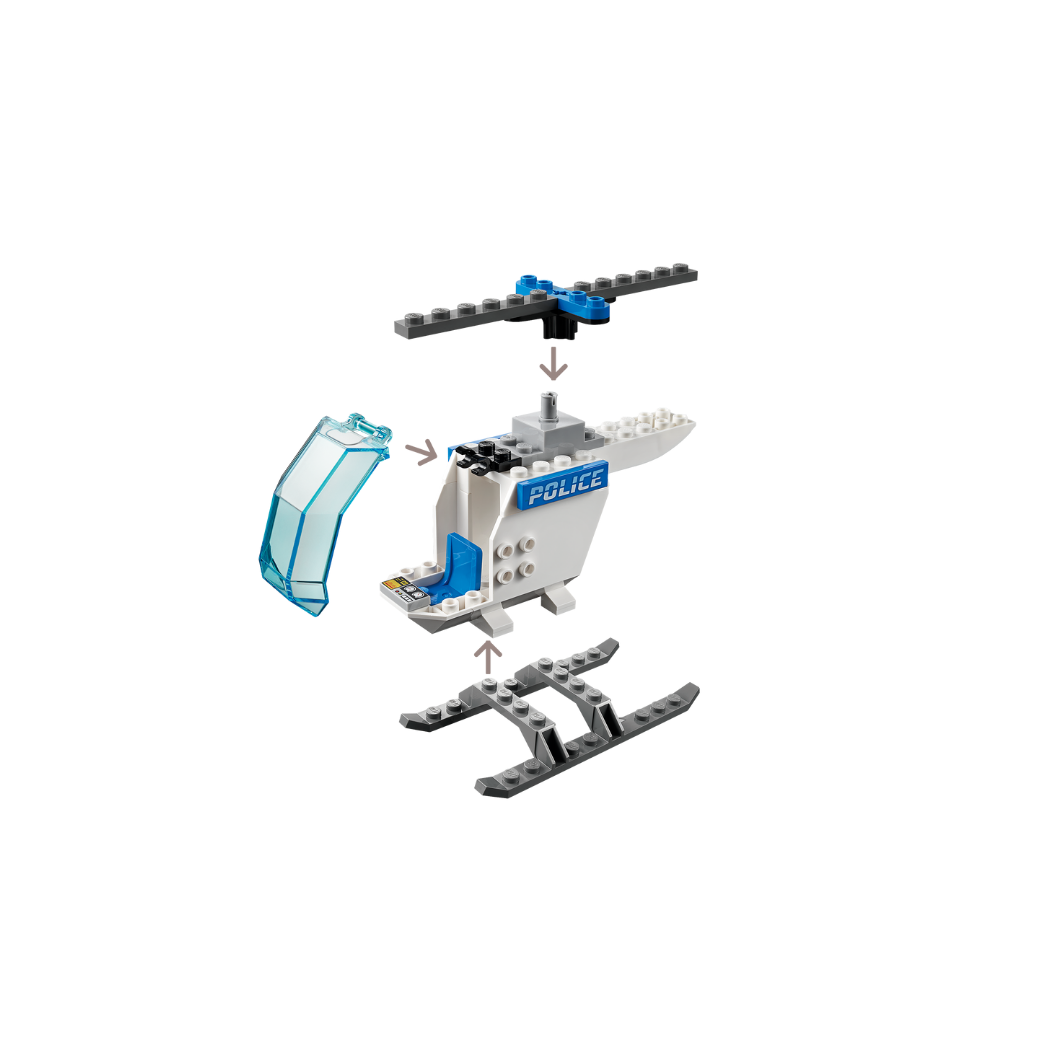 Lego City 60275 Helicóptero de Policía