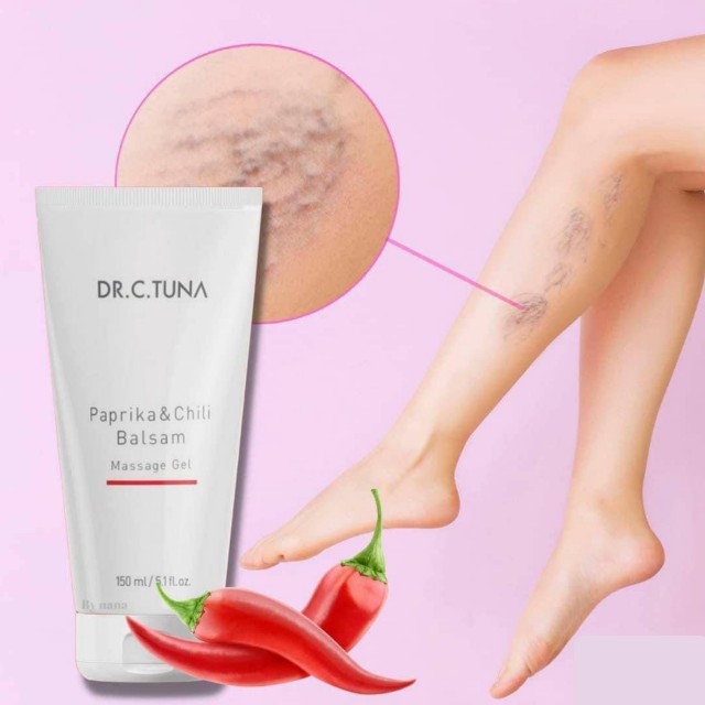 Gel Páprika by Farmasi Circulación Varices Vegano Sin Parabenos.