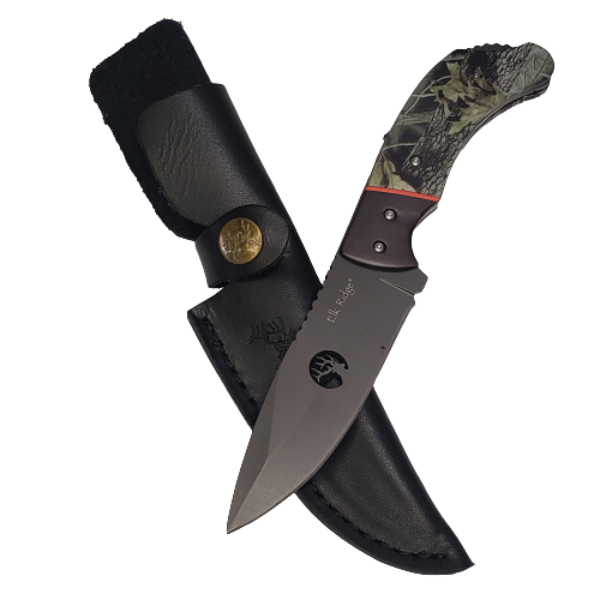 Cuchillo Verde Militar Elk Ridge ER-554CA